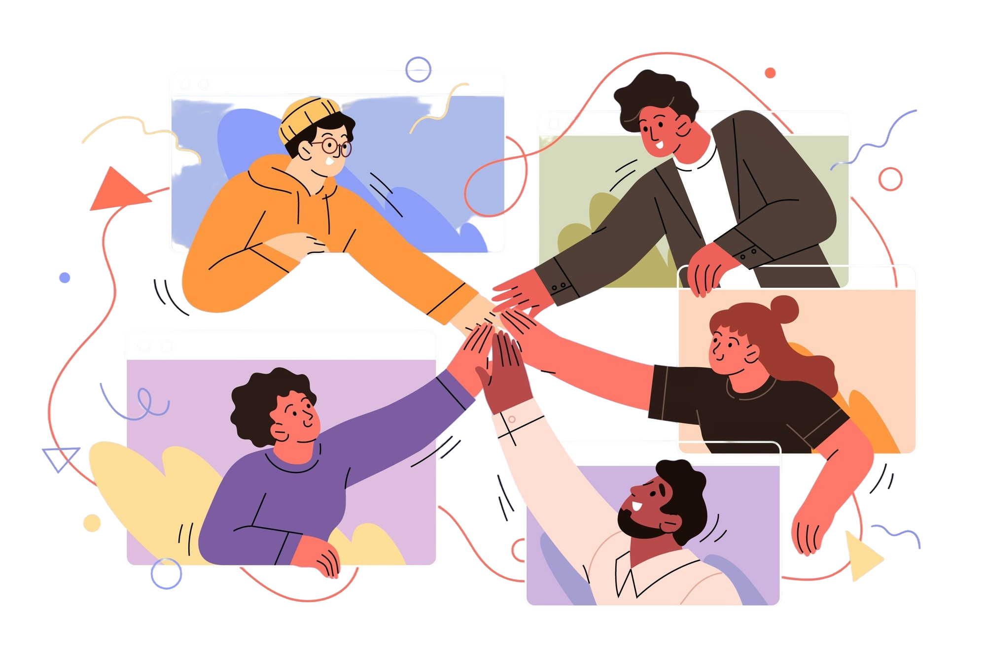 고객 중심 아이콘